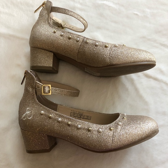 EUC Sam Edelman Gold Glitter shoe. Size 5. - Picture 3 of 8